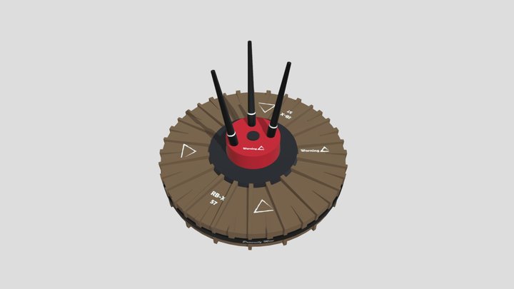 Proximity Mine 3D Model
