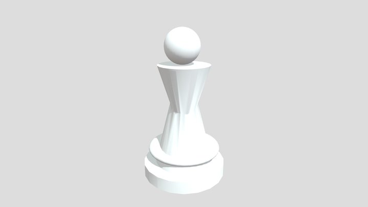 Chess Pawn 3D Model