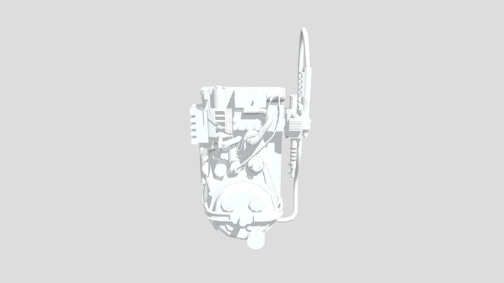Proton Backpack Ghostbusters 3D Model