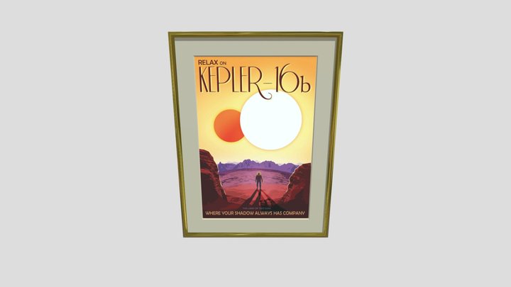 Kepler-16b 3D Model