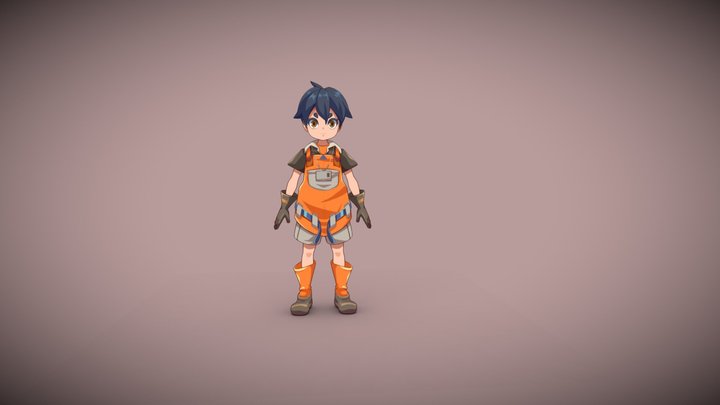 弟弟 3D Model
