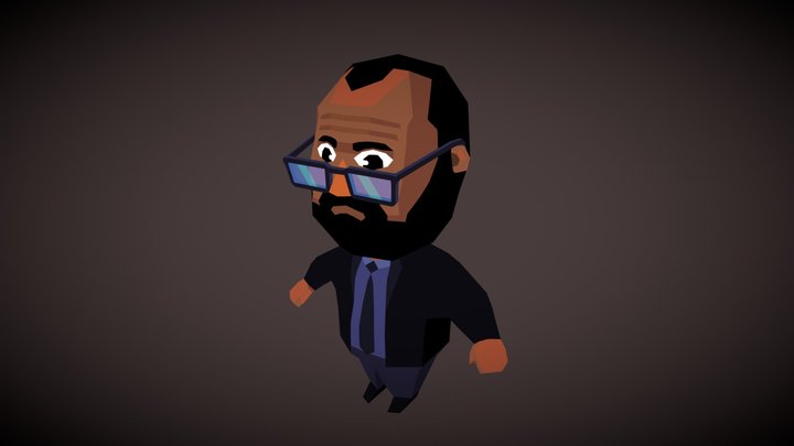 Westworld Bernard 3D Model