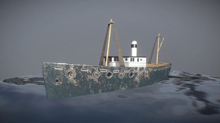 Boat 3D Model