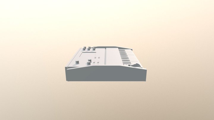 Minimoog 3D Model