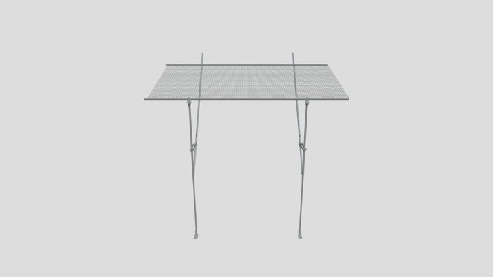 Cantilever Netting System 3D Model