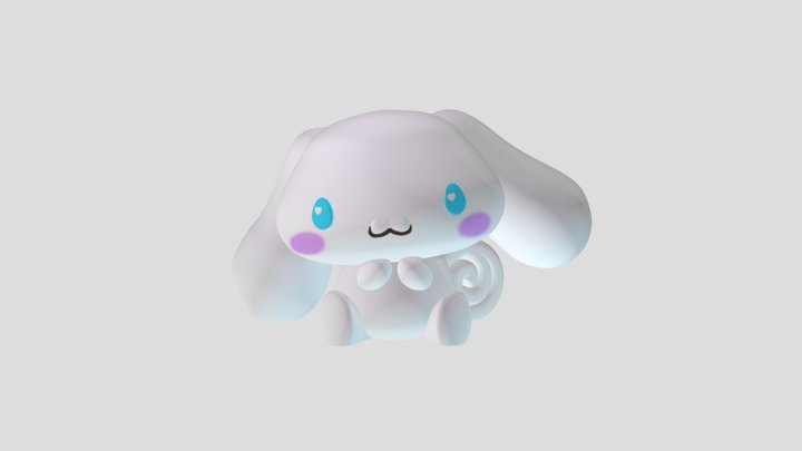 Cinnamorol Highpoly 3D Model