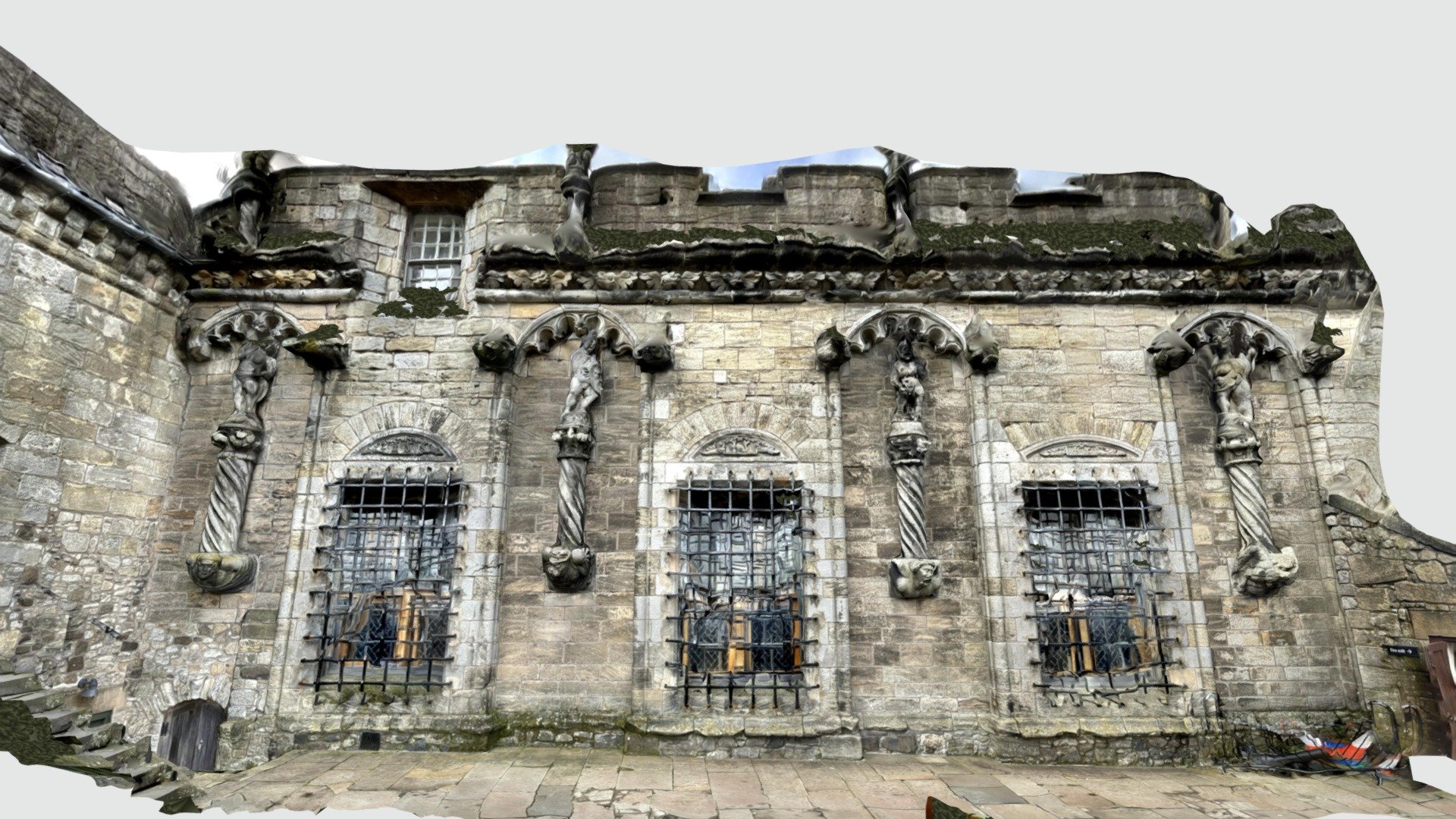 Stirling Castle Wall Download Free 3D model by albertsierra (albert