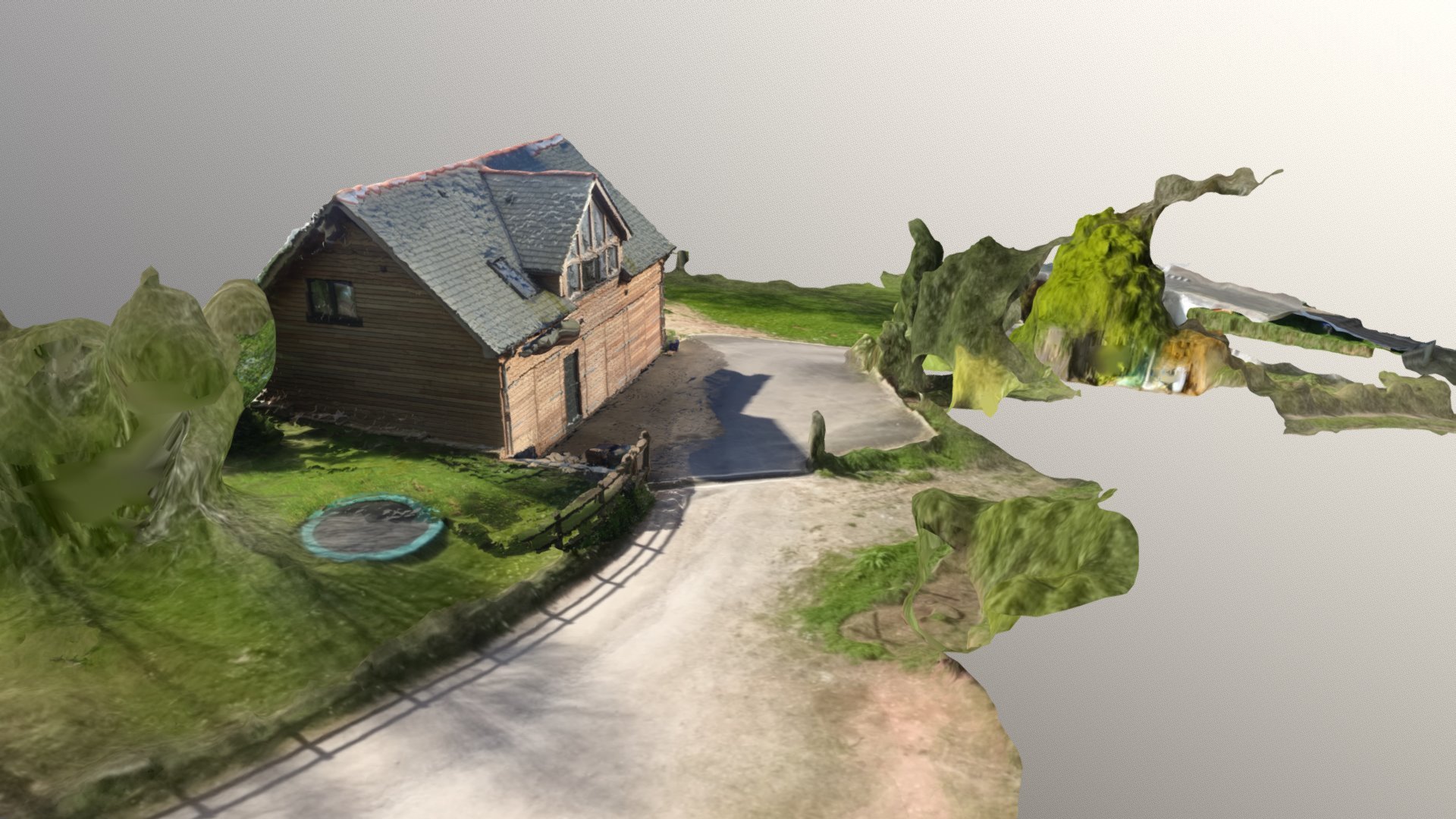 Office and Garage — Sketchfab embed 3D viewer
