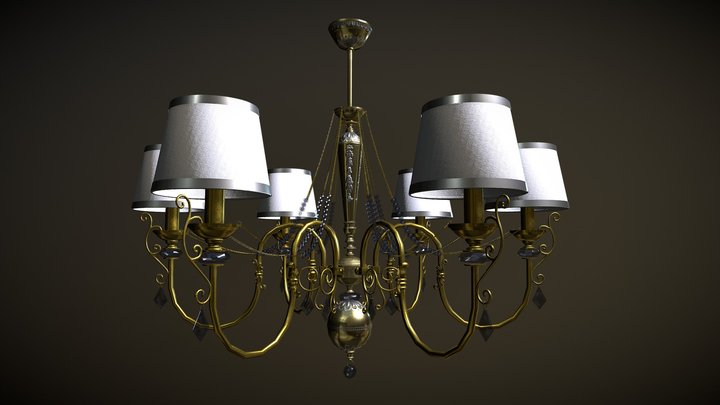 Lamp 001 3D Model