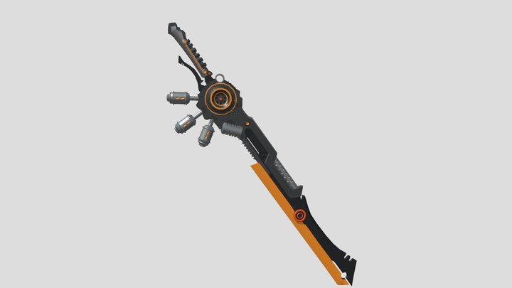 Mecanic Sword 3D Model