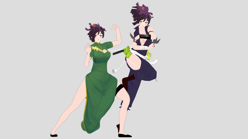 jigokuraku-yuzuriha3D