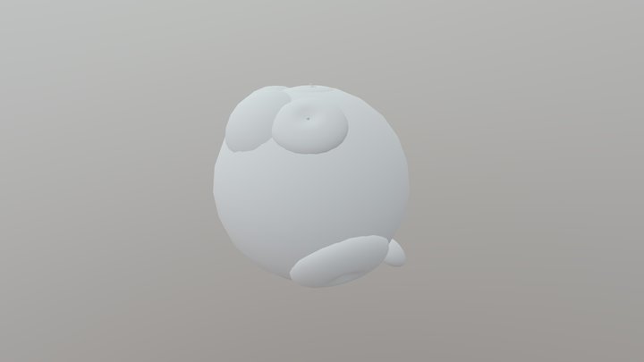 (Update) Boykisser Fullbody Inflation 3D Model