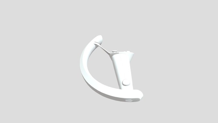 Valve Index Controller 3D Model