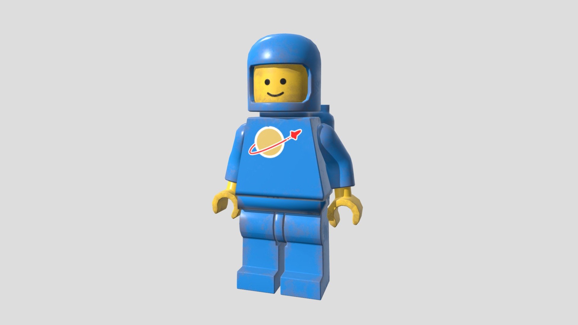 Lego Space Man Buy Royalty Free 3D model by Marcus Ry ll Ryell