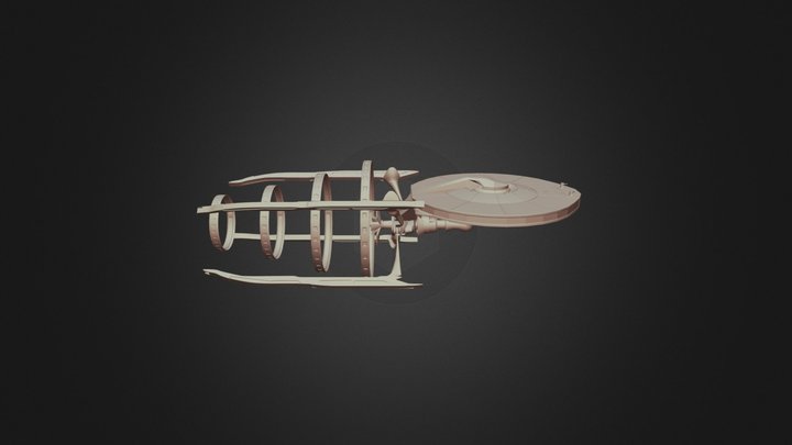 USS FIND 3D Model