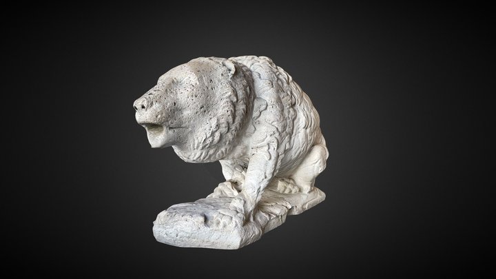 Oso de la Cibeles 3D Model