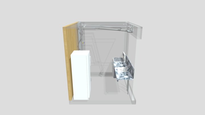 Cozinha + hidráulica 3D Model