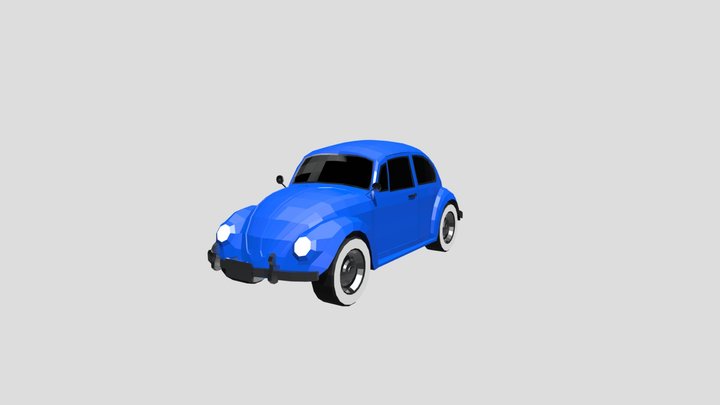 Volkswagen beetle 3D Model