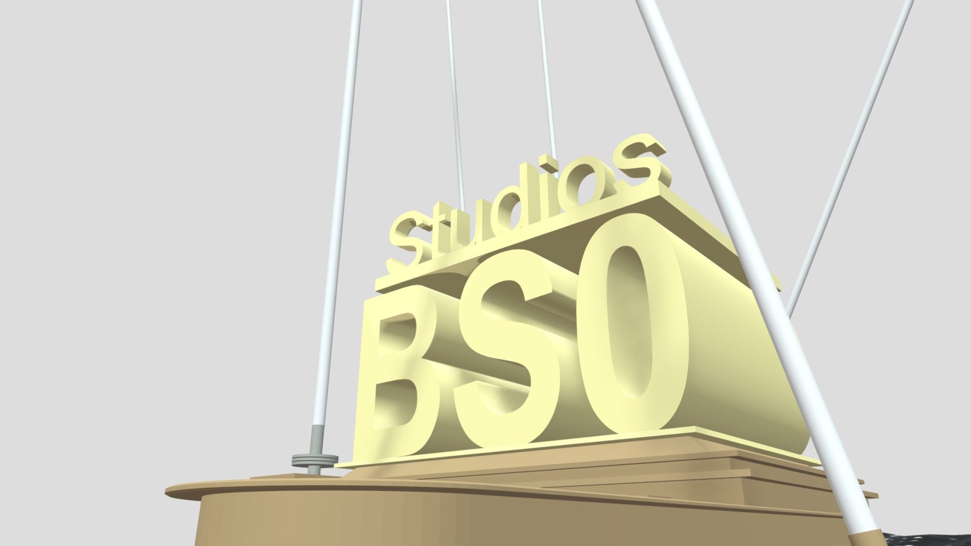 Studios Bs0 Logo Remake - 3d Model By Demorea Simpson [c4ae8e6] - Sketchfab