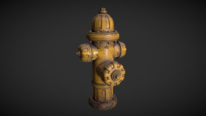 Fire Hydrant 3D Model