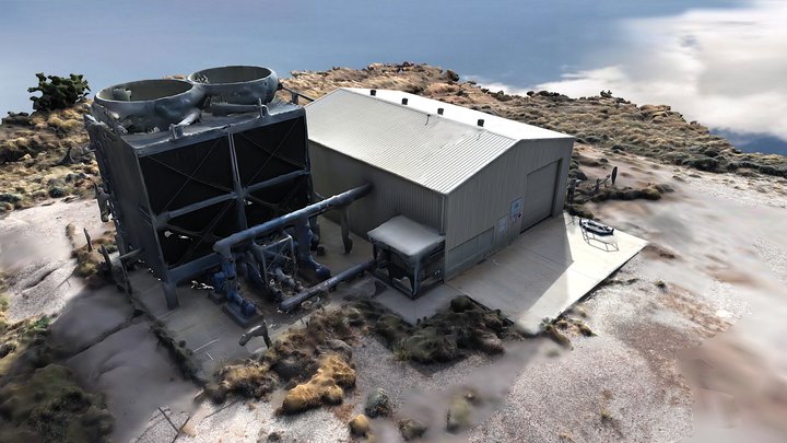 Winton Geothermal Plant 3D Model