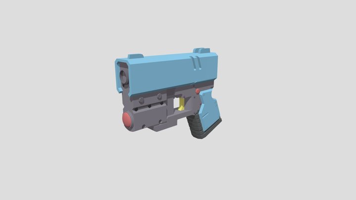 Blaster [XYZ Homework 7] 3D Model