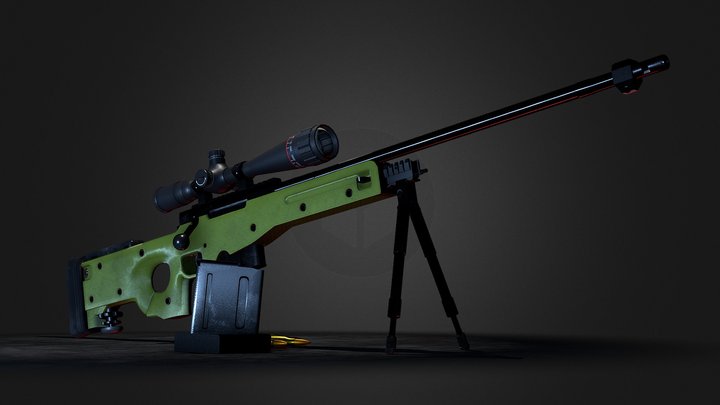 Artic Warfare Police 3D Model