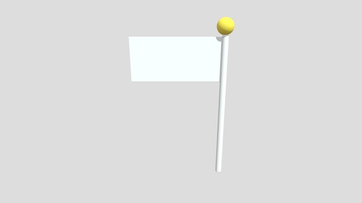 bandeira da GUERRA-Samuel Barbosa 3D Model
