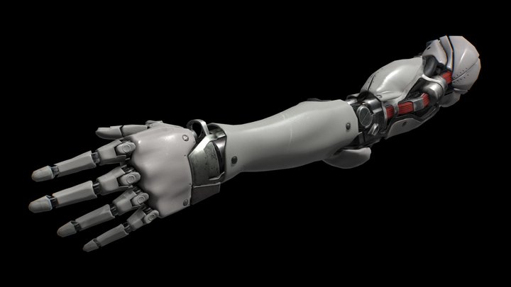 GAP 2526 - Cybernetic  Arm 3D Model