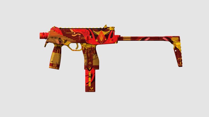 MP9 | Devil 3D Model