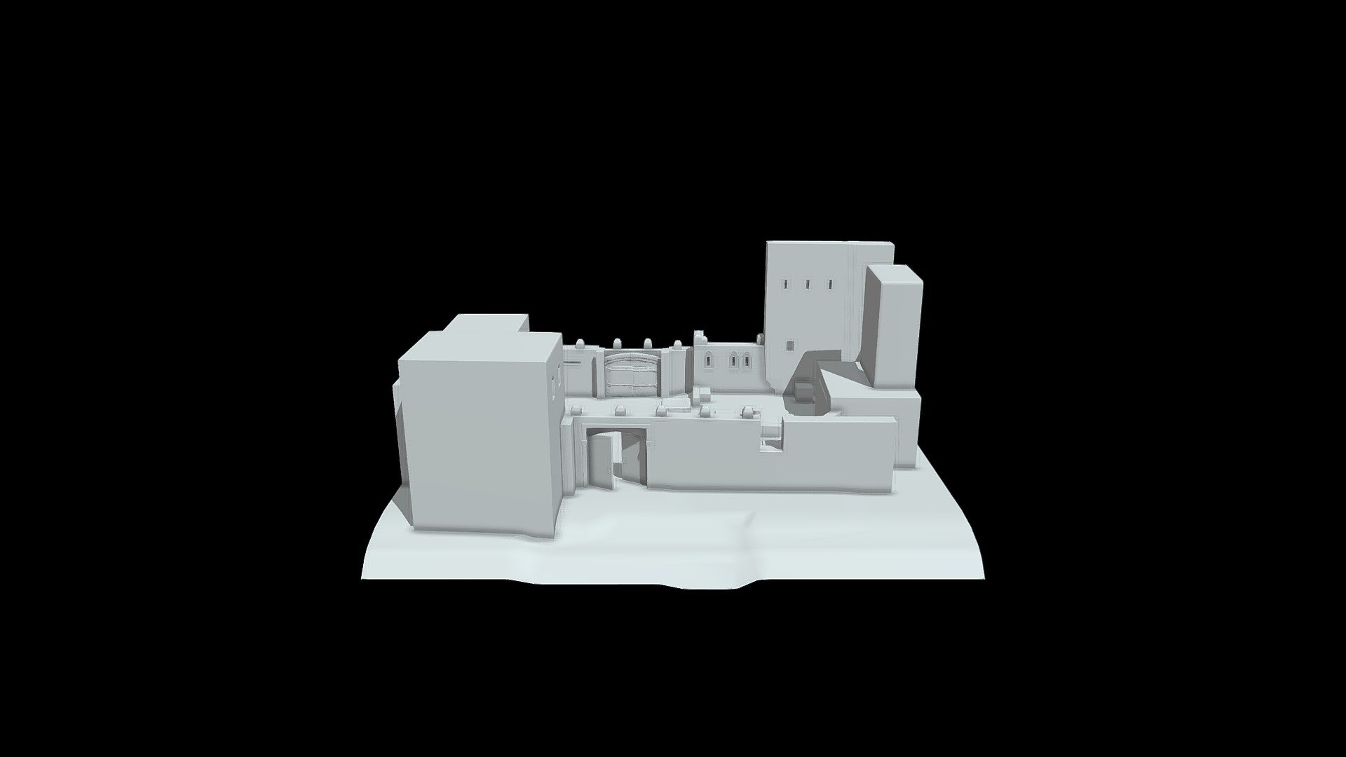 CSGO Dust II - Bombsite B - 3D model by Achilles_764 [c4b3c38] - Sketchfab