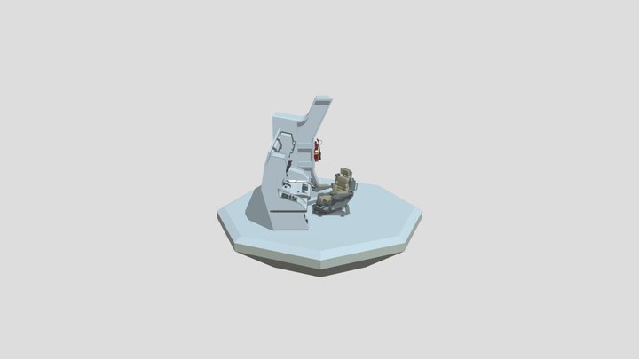 Command Station 3D Model