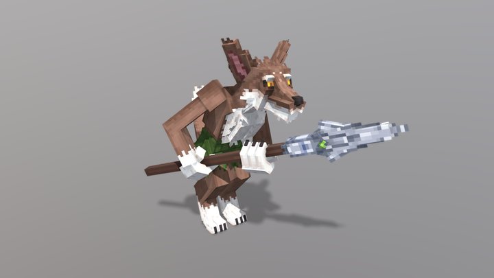 Gnoll 3D Model