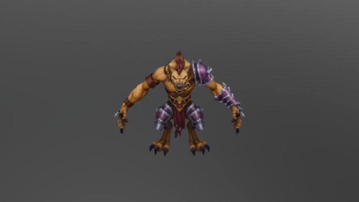 Gnoll 3D Model