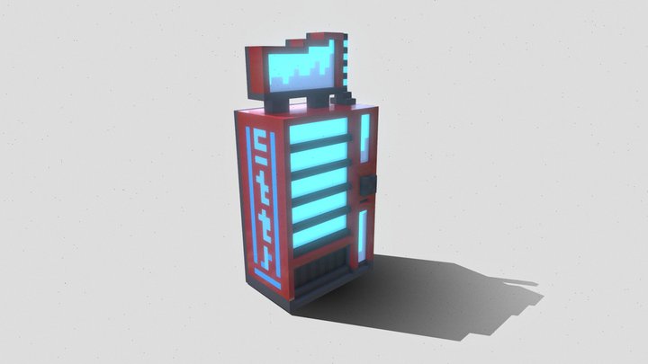vending machine 3D Model