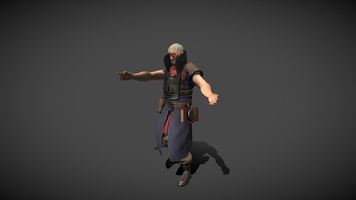 Inquisitor - Posed 3D Model
