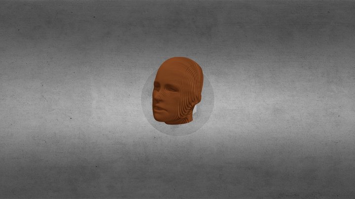 Sliced Head – Modello 3D gratuito STL