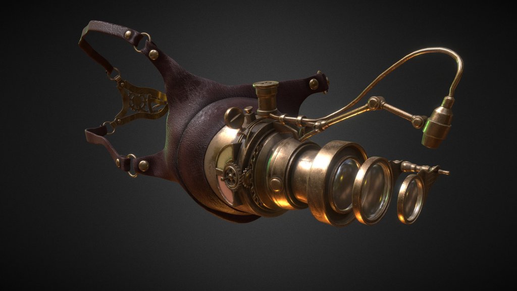 Steampunk goggles