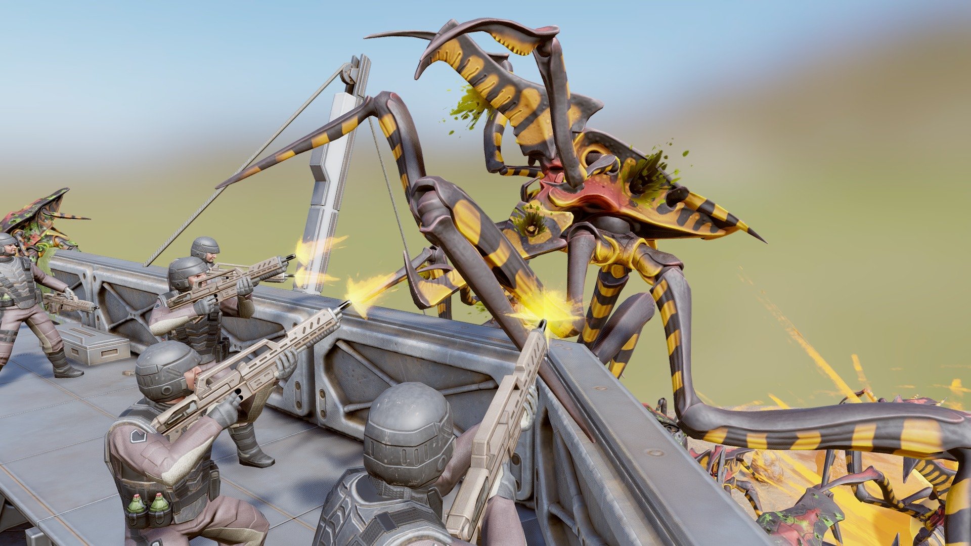 ArtStation - Starship Troopers Warrior Bug