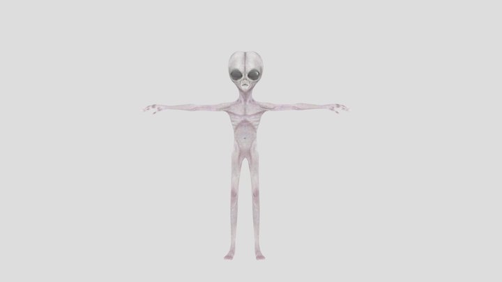 Brian the Exceed Alien 3D Model