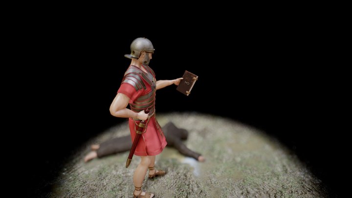 Roman Soldier 3D Model