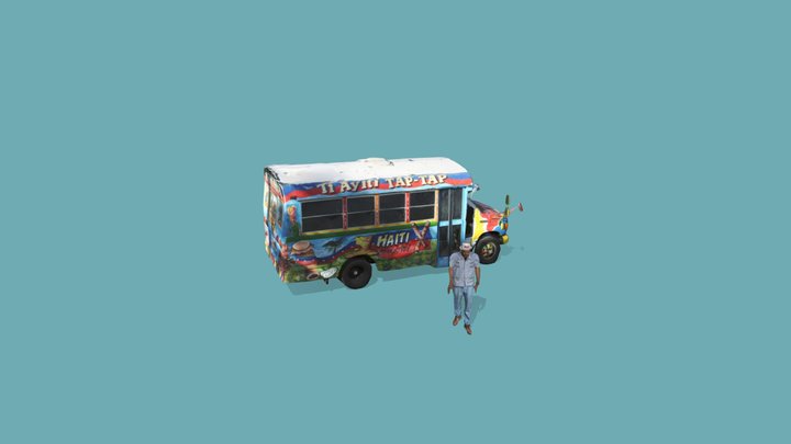 Get on the Tap Tap Bus 3D Model