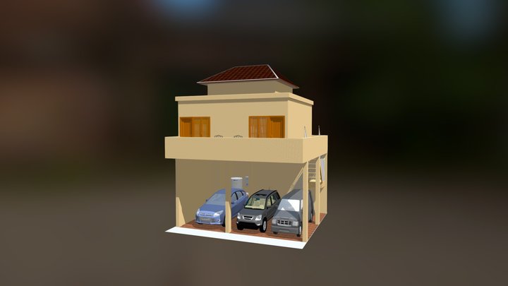 Garage 3D 2 3D Model