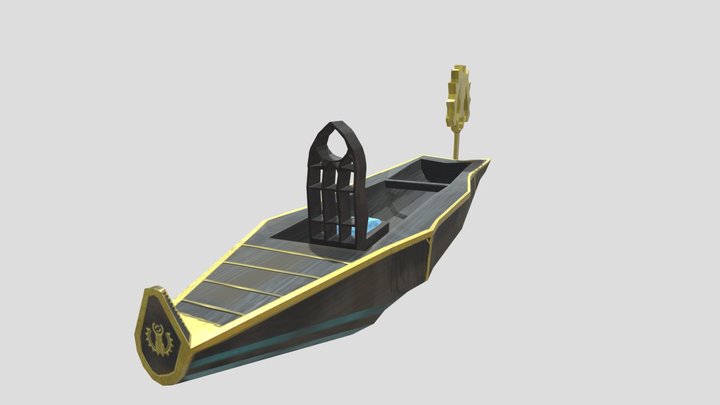 Piltover Gondola 3D Model