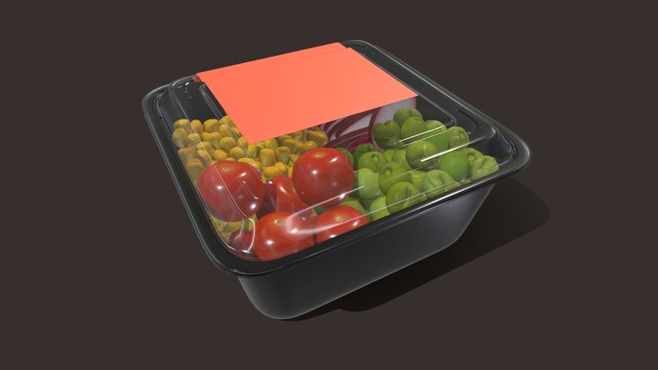 food container 3D Model