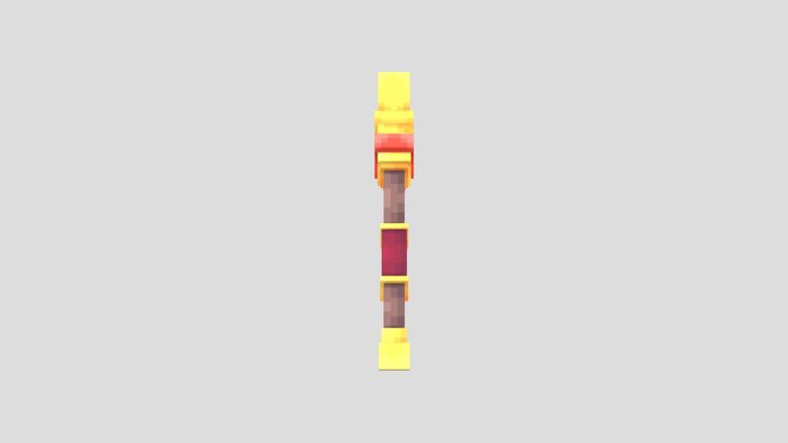 Item – Spear | Set – Peking Opera 3D Model