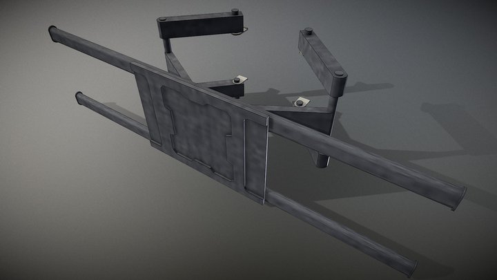 Flat screen TV Mounting System 3D Model