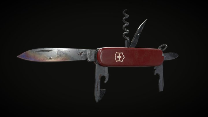 DAE GAP: Victorinox Swiss Army Knife 3D Model