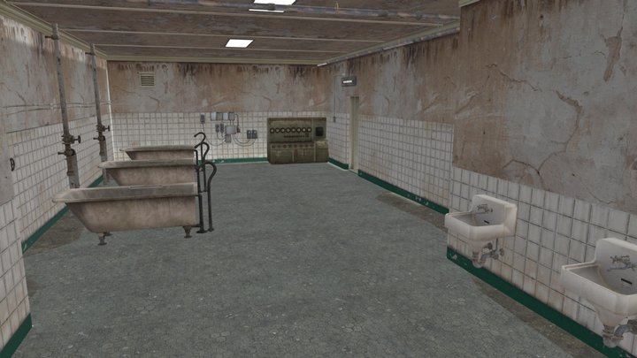 Abandoned Hospital: part two 3D Model