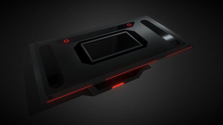 Cyberpunk Table – Free 3D Model STL